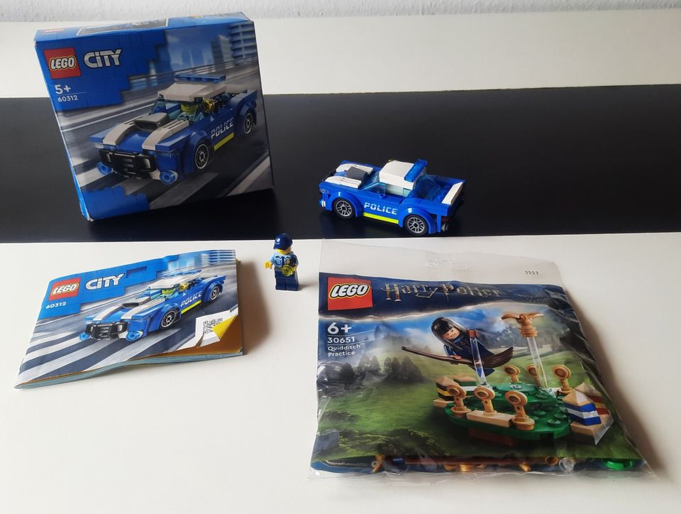 Set LEGO CITY: Police Car 60312 und Harry Potter Lego 30651 TOP!! in Kißlegg