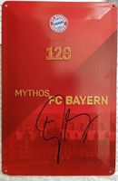 FC Bayern Blechschild 120Jahre mit Unterschrift J.Boateng Bayern - Gröbenzell Vorschau