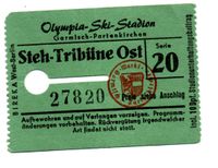 Eintrittskarte 60er, Olympia Ski Stadion Garmisch-Partenkirchen Niedersachsen - Sarstedt Vorschau