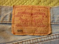 Levi's 501 Jeans 32/32 vintage original 90er Jahre 100% Baumwolle Baden-Württemberg - Illmensee Vorschau