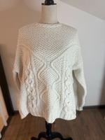 Gémo - Strickpullover mit Zopfmuster - weiß/ Cream/Glitzer - XXL Schleswig-Holstein - Klein Rönnau Vorschau