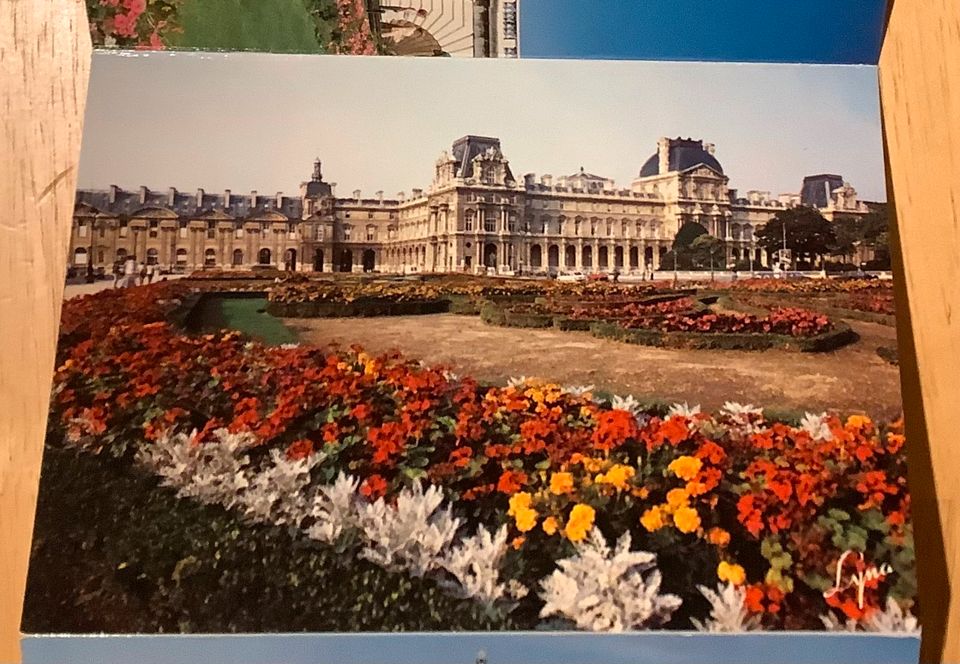 60er Vintage LYNA Acordeon Postkarten Mappen Set Paris in Hildrizhausen