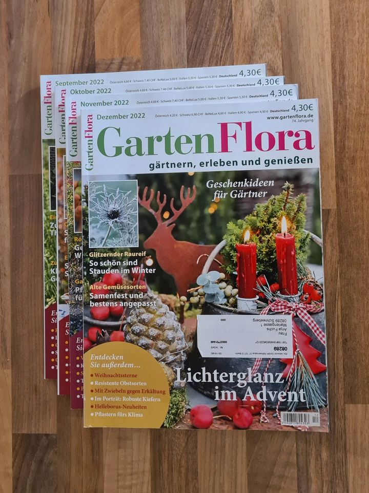 23 Zeitschriften GartenFlora in Schneeberg