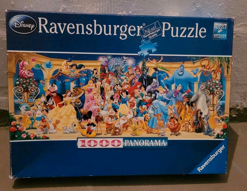 Disney Gruppenfoto | Ravensburger Puzzle | 1000 Teile | Panorama in Recklinghausen