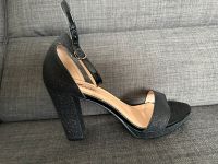 Schwarze Glitzer Pumps / Gr.38 Nordrhein-Westfalen - Olpe Vorschau