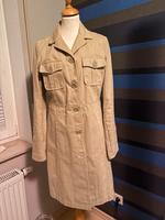 Trenchcoat Mantel langer Blazer benetton gr 44(italienische Größe Niedersachsen - Lilienthal Vorschau