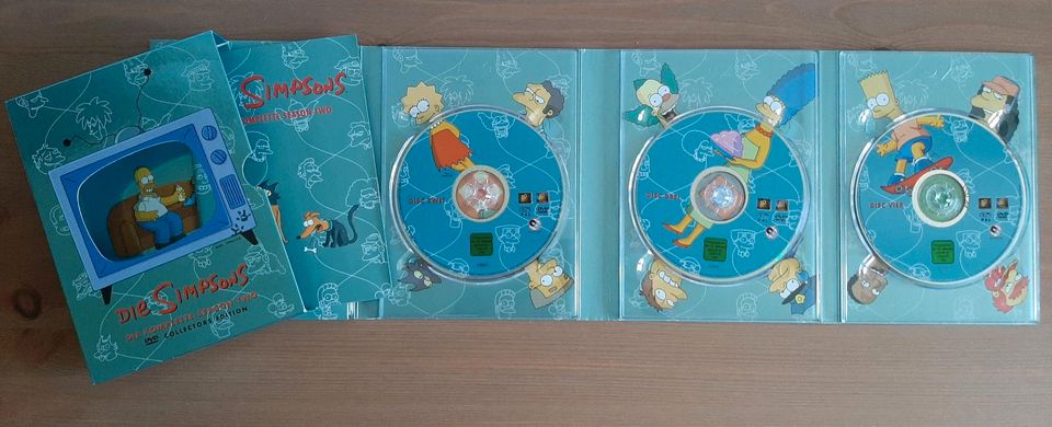 Die Simpsons Season 1 - 4, 7 + 2 DVDs in Wickede (Ruhr)