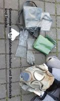 Gasmaske mit Schutzhandschuhen und Schutzdecke und Tasche Köln - Porz Vorschau