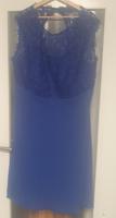 Blaues festliches Kleid mit Spitze 48/50 wie neu Brandenburg - Schönwalde-Glien Vorschau