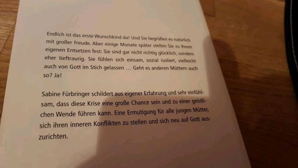 Buch "Mutterschock" Sabine Fürbringer NEU in Stralsund