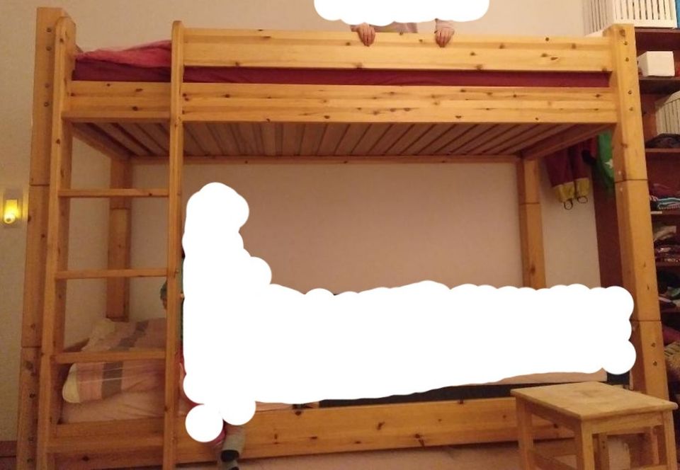 Stockbett Etagenbett Holz Bett Doppelbett in Schneverdingen