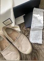 Gucci Schuhe  espadrilles Sandalen beige mit Rechnung 100% or Nordrhein-Westfalen - Frechen Vorschau