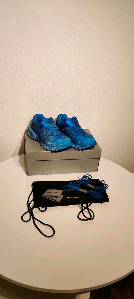 Balenciaga Track 3 Destroyed Sneaker 43/44/45/46 Herrenschuh Blau in München