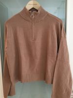 Pullover mit Reißverschluss neu mit Etikett, hellbraun/camel München - Trudering-Riem Vorschau