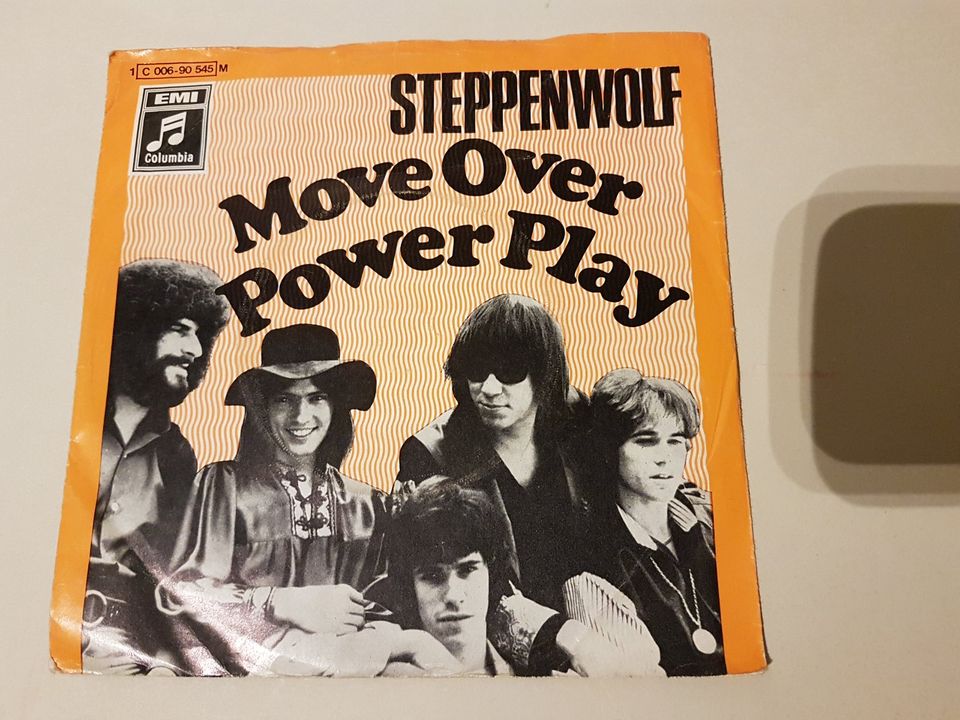 Steppenwolf Move over Power play Single Germany 1969 in Nürnberg (Mittelfr)