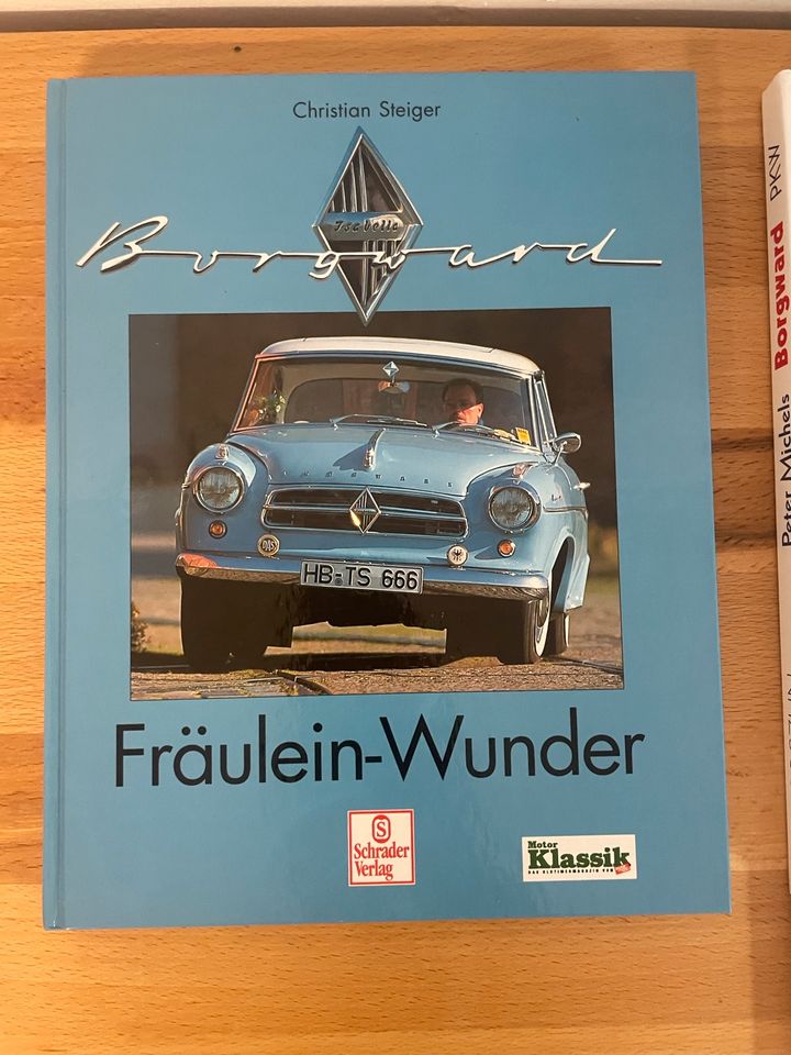 4x Bücher Borgward Isabella Oldtimer in Börßum