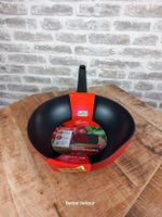 Lagostina Cucina Mediterranea Wok Pfanne 28 cm, rot Walle - Handelshäfen Vorschau