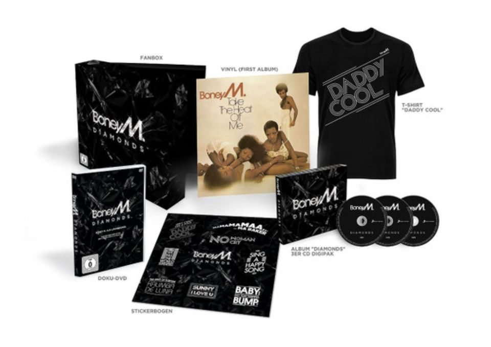 Boney M  Diamonds  40 Jahre – Limited Fan-Edition  3CD+Vinyl+DVD in Bremen