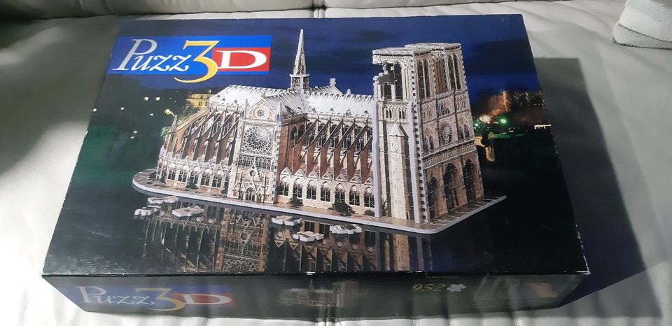 Puzz3D Notre Dame 952 Teile Vollständig 3D-Puzzle Retro Freizeit in Wolfsburg