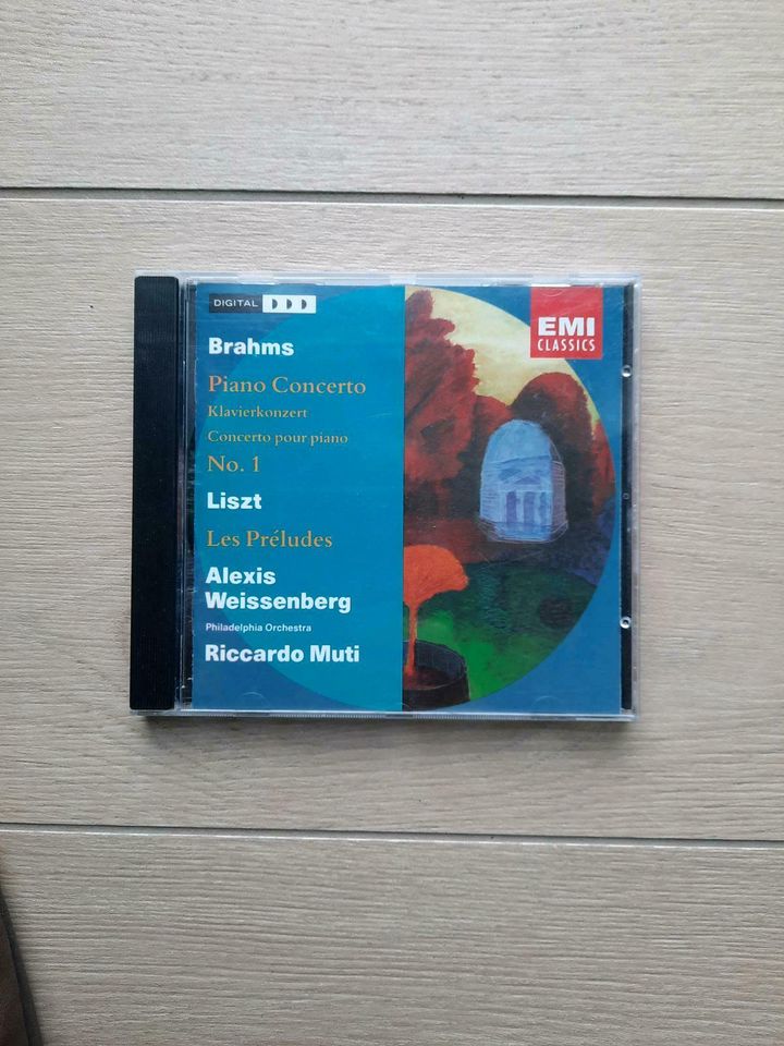 CD Brahms Liszt Riccardo Muti Alexis Weissenberg in Herzebrock-Clarholz