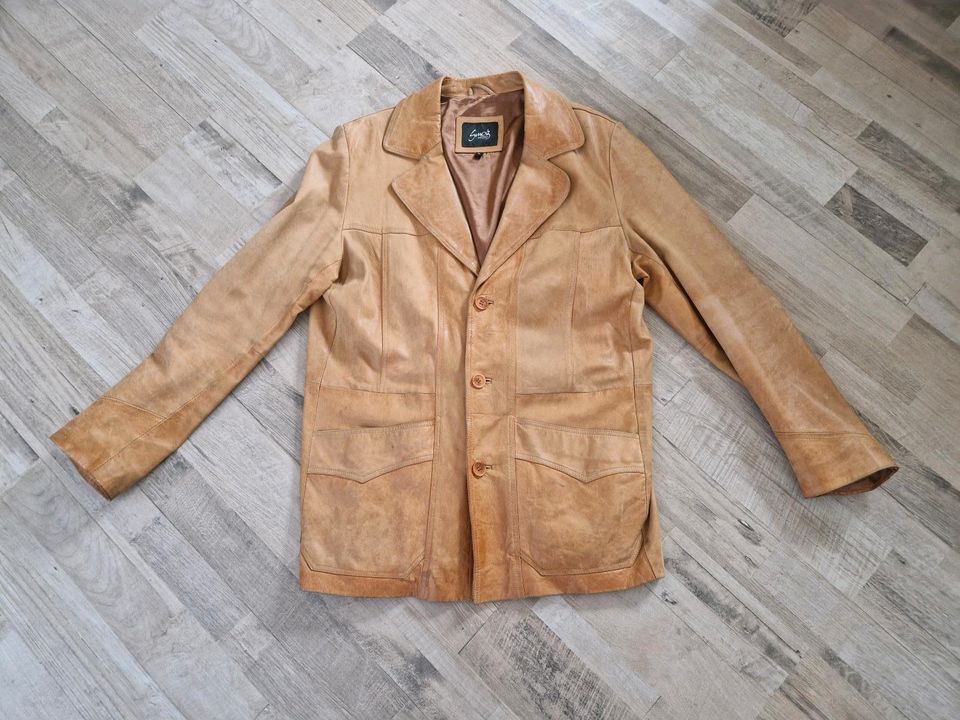 Lederjacke  Vintage  Herren  XL in Verden