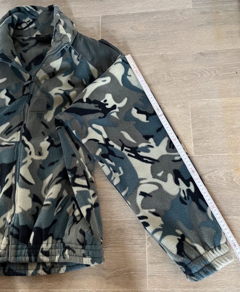 Fleecejacke, Camouflage/ tarn, Gr. XXL in Dülmen