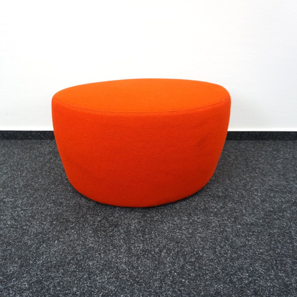 Moroso Saruyama Island Design Pouf | Hocker | Orange | 65x56x36cm in Mehringen