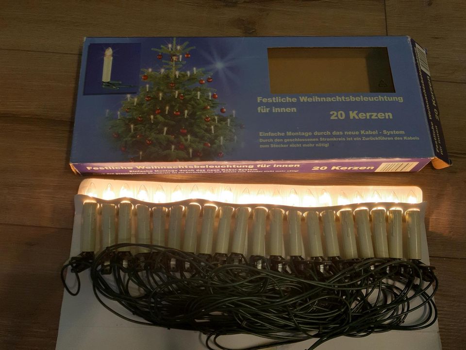 Festliche Weihnachtsbeleuchtung für innen, 20 Kerzen in Nordrhein-Westfalen  - Unna | eBay Kleinanzeigen ist jetzt Kleinanzeigen