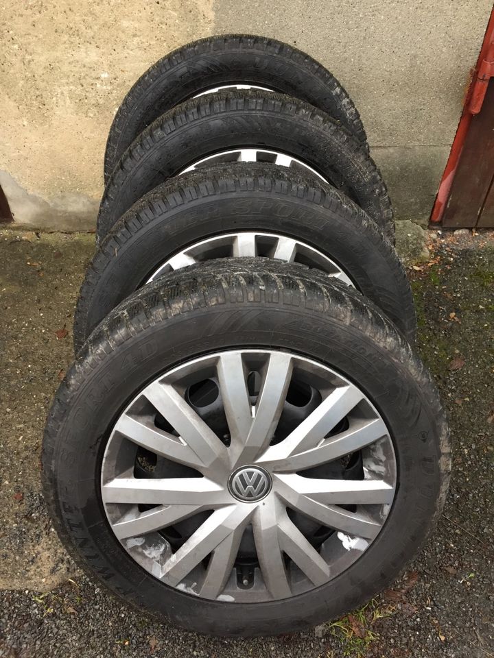 Winterrädern VW,Audi 205/55R16 91H gebraucht in Marienberg