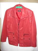 Blazer rot, Lederoptik, Gr. 42, BEXLEYS Bayern - Taufkirchen München Vorschau