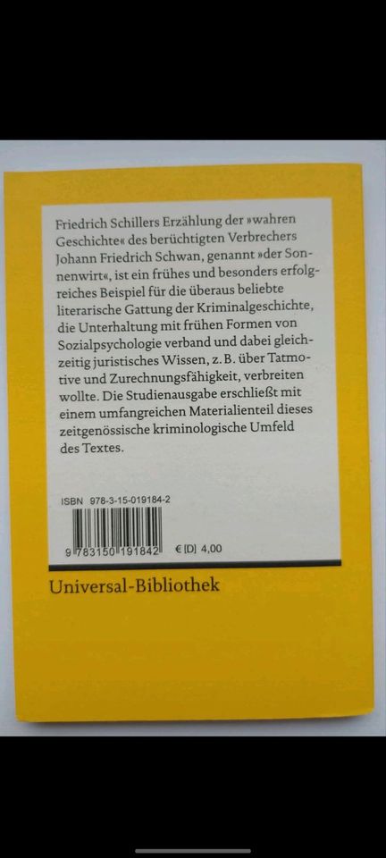 Der Verbrecher aus verlorener Ehre in Hamburg