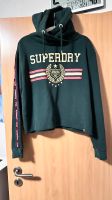 Superdry Hoodie grün Gold Logo Nordrhein-Westfalen - Bergisch Gladbach Vorschau