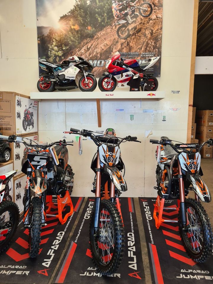 BESTE BERATUNG,SUPER PREISE,KINDERCROSS CROSSBIKE DIRTBIKE POCKETBIKE POCKETQUAD ATV ELEKTRO CROSS MOTORRAD BUGGY ROLLER  DIRTBIKE AUTO KINDER QUAD WILKOMMEN IN WINTERSWIJK :) in Südlohn