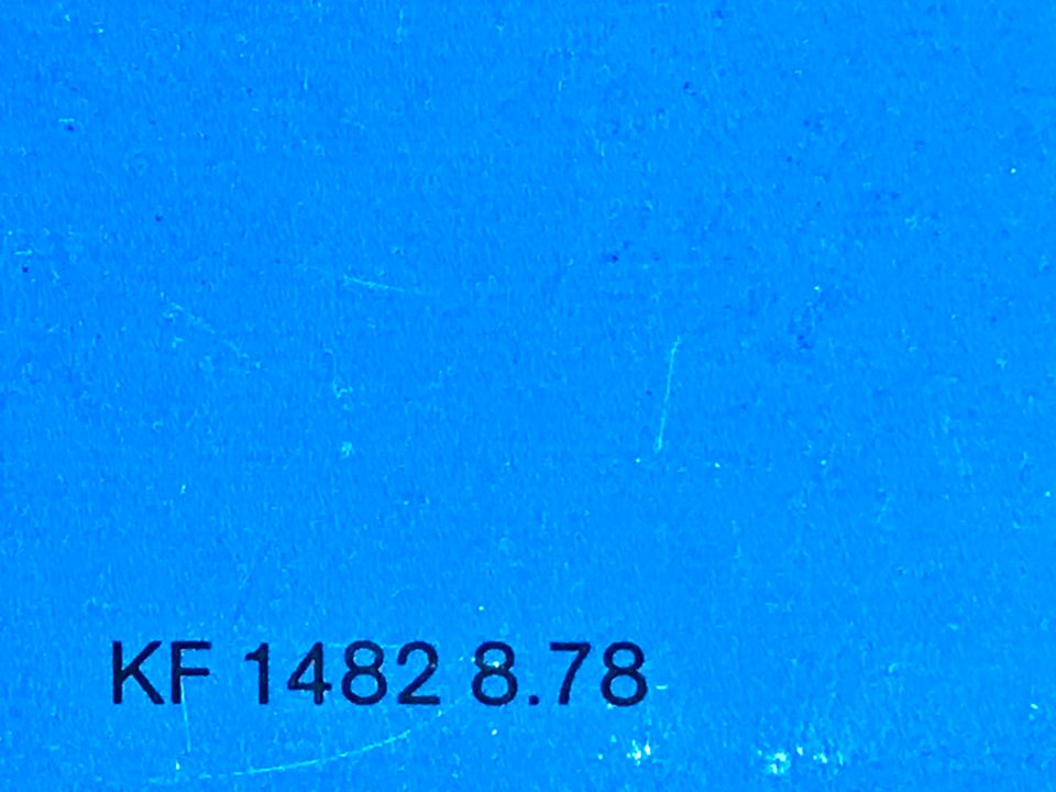 Kreidler Montageanleitung blau 8.78 KF1482 neu NOS in München