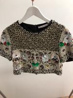 Zara Pailletten Bluse Gr. S/M Niedersachsen - Isernhagen Vorschau