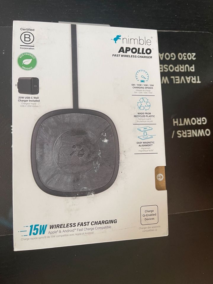 Wireless fast charging - nimble Apollo in München