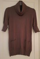 Esmara Longpullover Halbarm taupe, Gr. S 36/38 Bayern - Weidenbach Vorschau