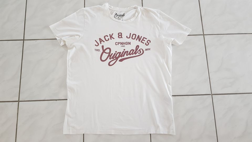 Jack & Jones T-Shirt " weiß " Gr. XL " neuwertig !!! in Bad Breisig 