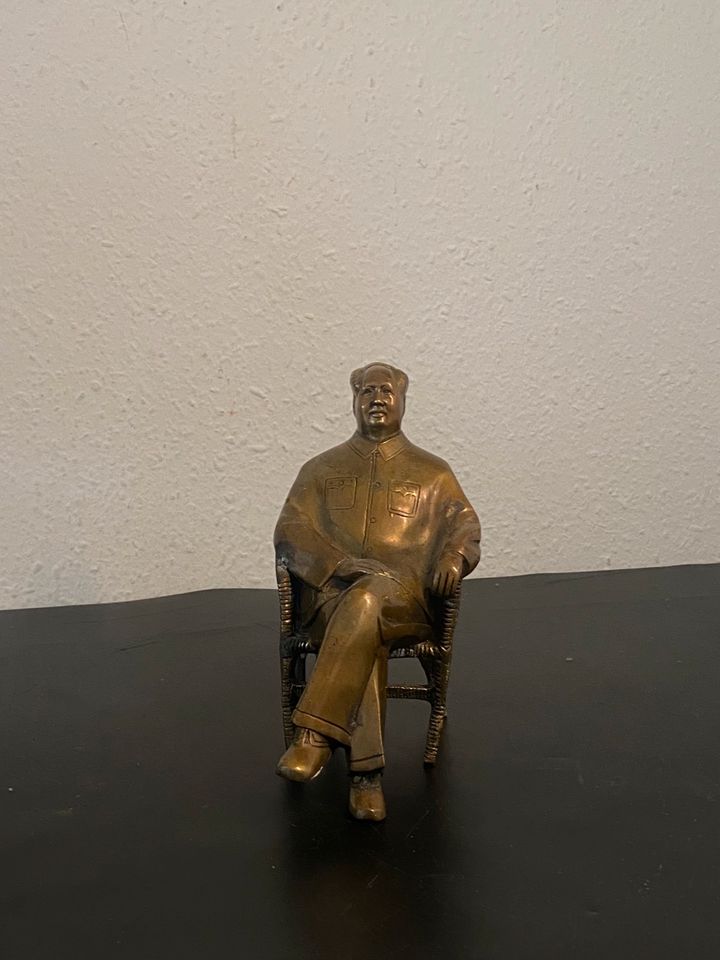 Chinesische Bronzefigur Antiquität, Mao Zedong selten in Berlin