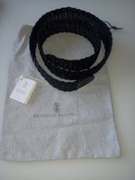 BRUNELLO CUCINELLI Gürtel, Leder, schwarz, edel Niedersachsen - Oldenburg Vorschau