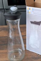 Neue Glaskaraffe 900 ml mit Kunststoffdeckel Nürnberg (Mittelfr) - Mitte Vorschau