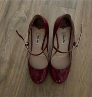 High Heel der Marke Miu Miu in bordeauxrot, Größe 38 Hessen - Hanau Vorschau