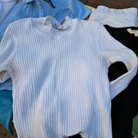 NA-KD Oberteil KurzShirt in Weiss und Gr. S Thüringen - Altenburg Vorschau