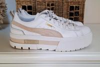 Puma Sneaker Mayze Plateau Turnschuhe weiß beige 40,5 Saarland - Dillingen (Saar) Vorschau
