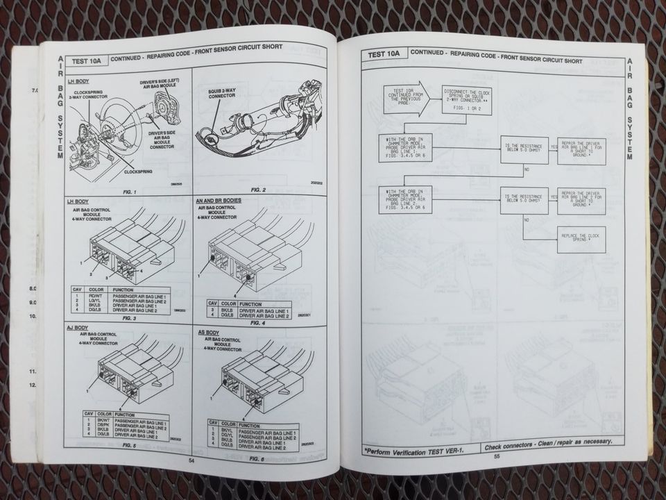 Reparaturhandbücher Shop Manuals Chrysler New Yorker Vision LHS in Langlingen
