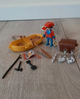 Playmobil 3570 Seeräuber Pirat mit Ruderboot und Schatztruhe Osterholz - Ellener Feld Vorschau