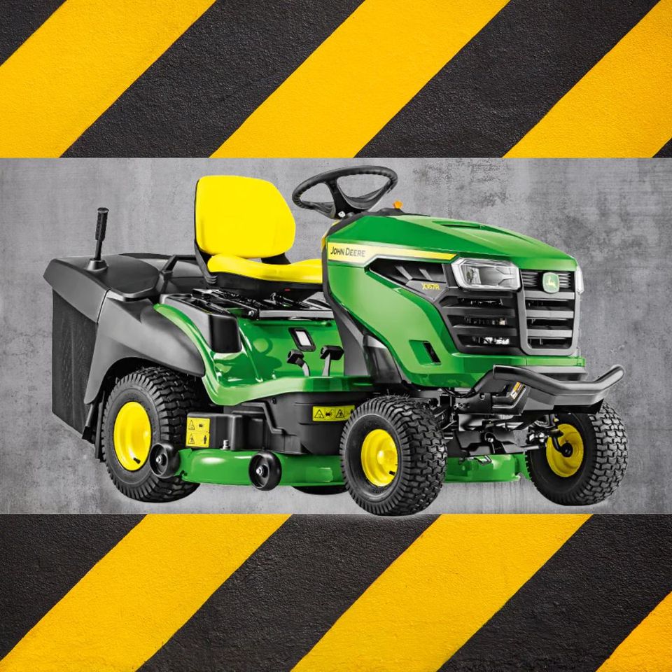 John Deere X167R Rasentraktor Aufsitzmäher Modell 2024 in Schwarme