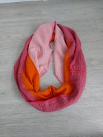 Neuw. musselin loopschal  Hals Tuch Orange rosa Hessen - Fulda Vorschau