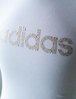 Adidas Shirt T-Shirt Stretch Shirt weiß gold Hessen - Hanau Vorschau