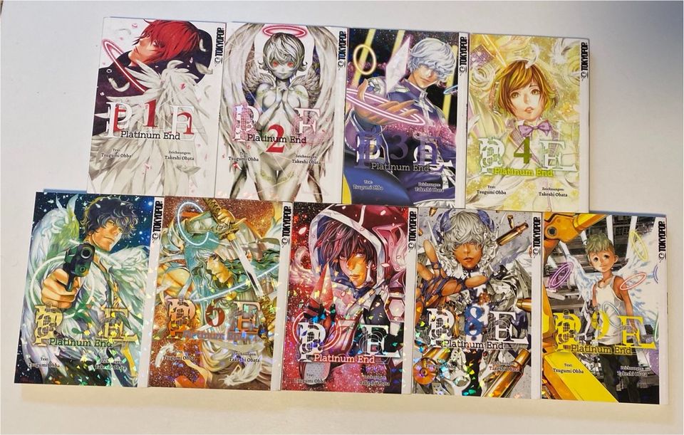 Platinum End 1-9 Manga Anime Tokyopop Deathnote Macher Ohba Obata in Bergisch Gladbach